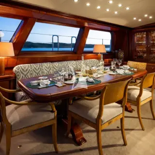 Main Salon dining
