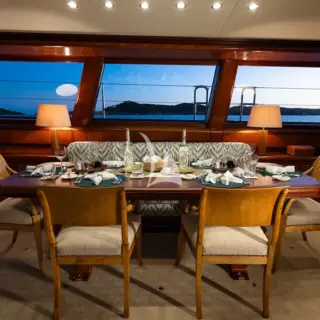 Main Salon dining