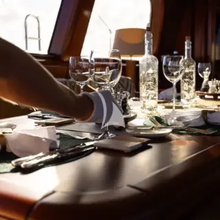 Main Salon dining