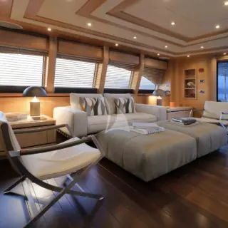 Upper deck salon