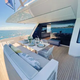 Main Deck aft al fresco dining