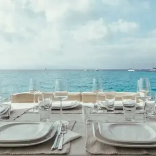 Enjoy the stunning views as you sip a refreshing beverage
