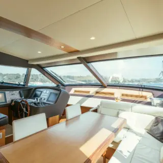 To Escape - Wheelhouse & Dining area