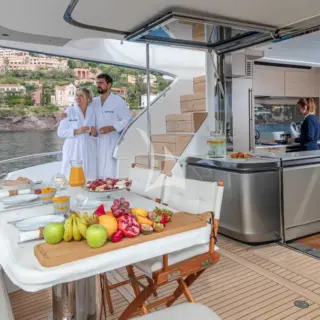 Aft main deck