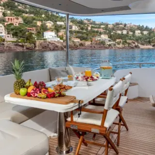 Aft main deck