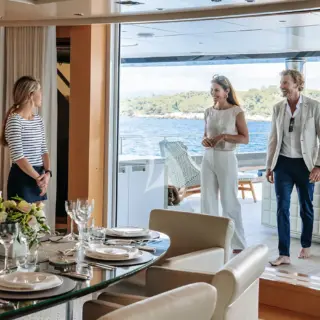 Main Deck Aft Interior Dining