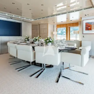 Main Deck Aft Interior Dining