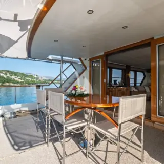 Aft deck