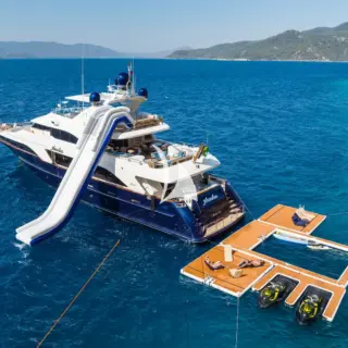 Toys at anchor
