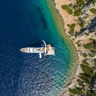 At anchor