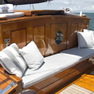 Deck bench