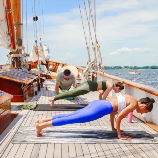 Yoga on Deck