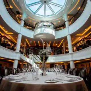 Two storey sumptuous dining area