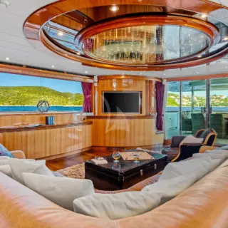 Main Salon Aft View