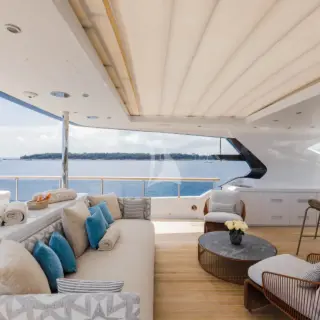 Sun Deck lounge area