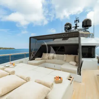 Bow lounge area