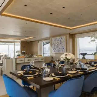 Main Salon dining