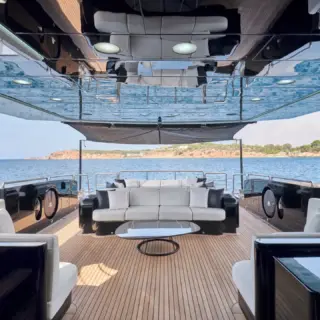 Main deck lounge area