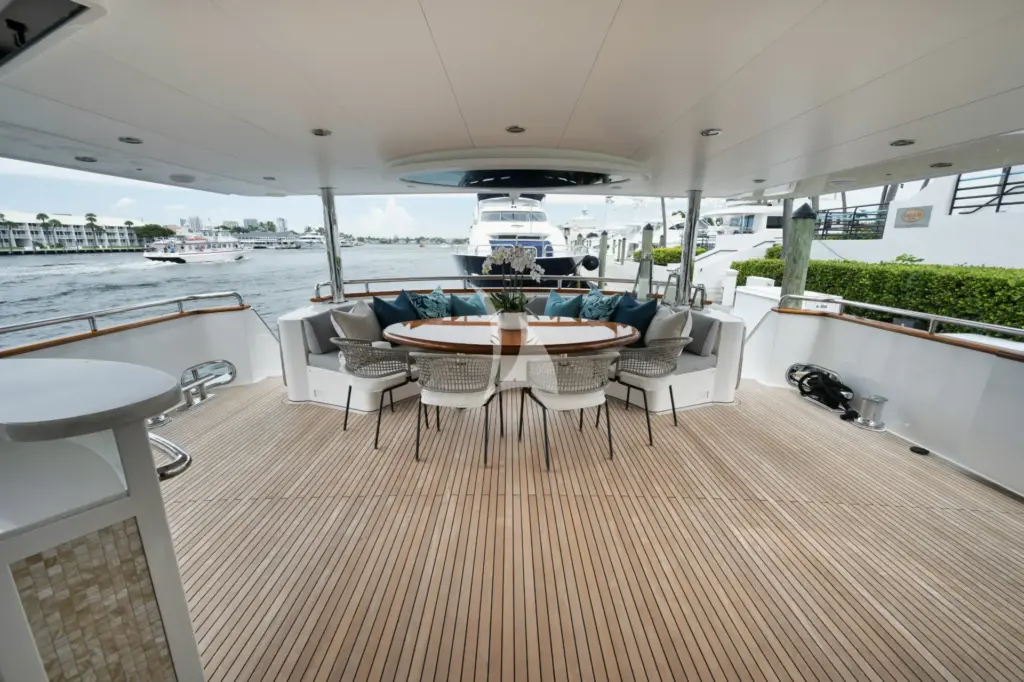 IN THE ZONE - Aft Deck