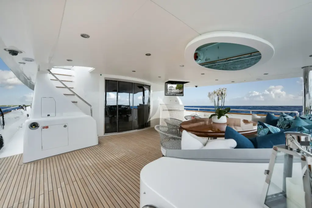 IN THE ZONE - Aft Deck