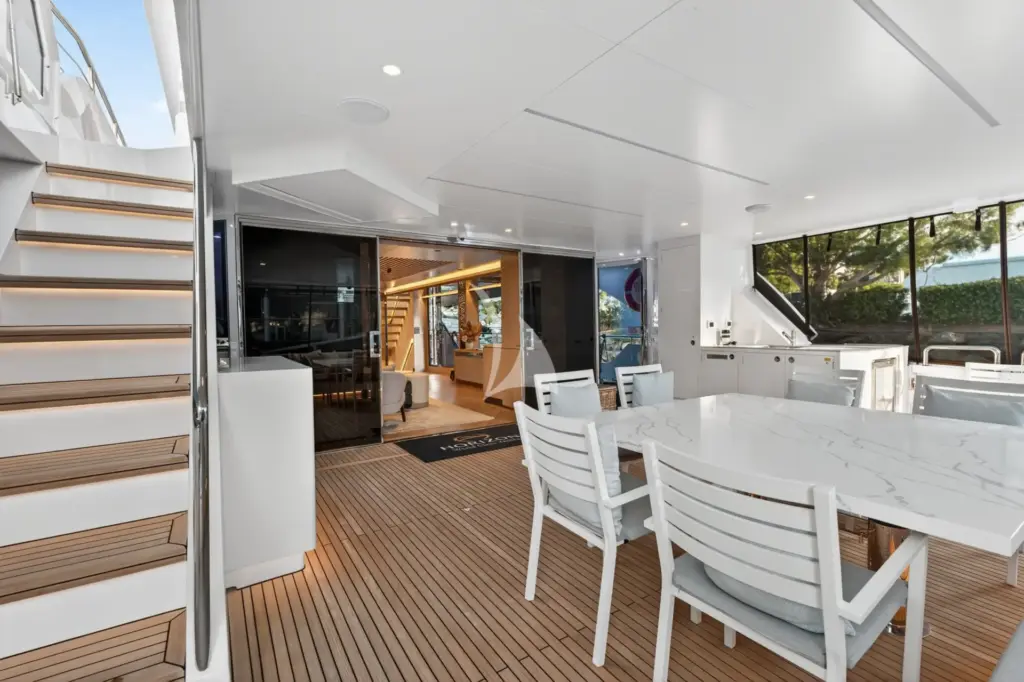 AURA - Main Deck Aft Dining Area