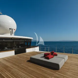 bridge deck - yoga area