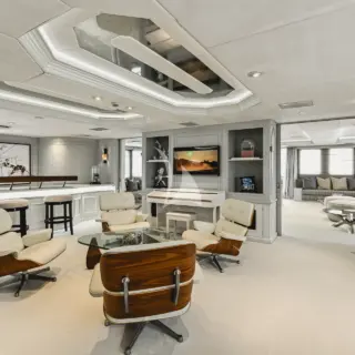 A deck - main salon and lounge area