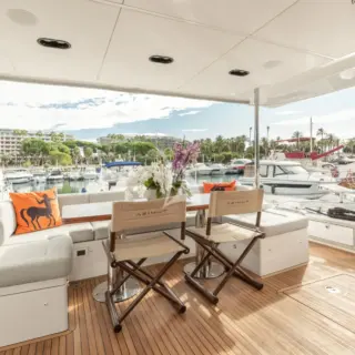 Aft main deck