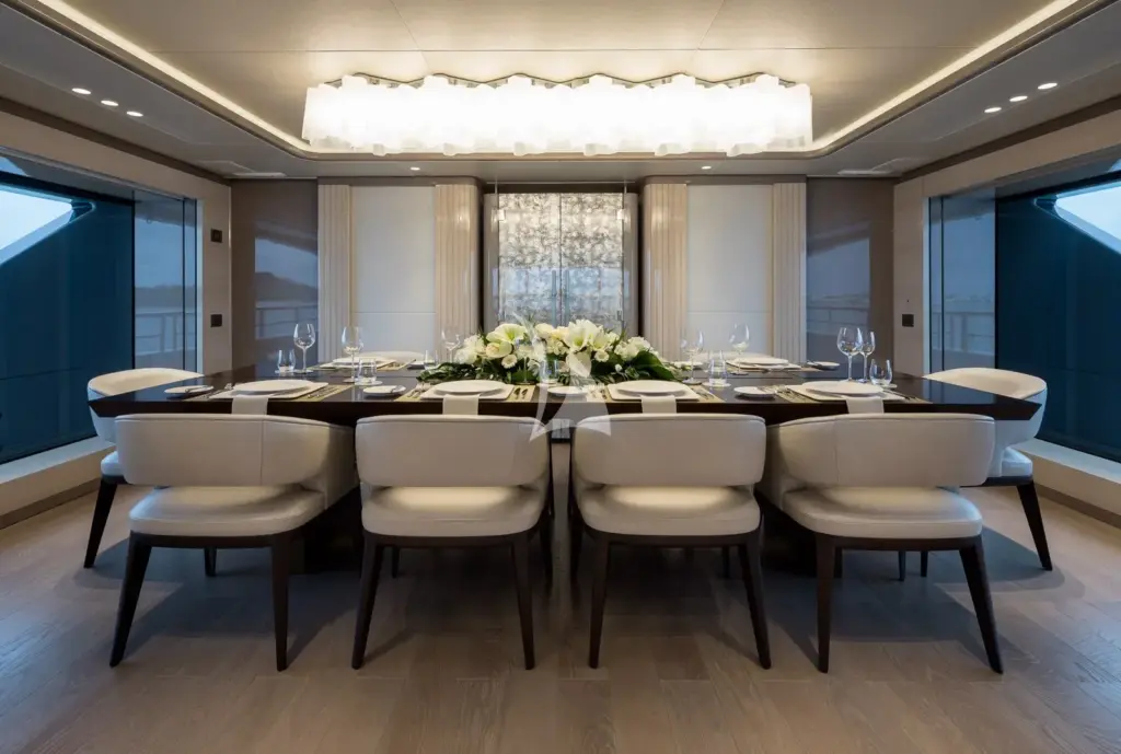 BIRUBI - Main deck dining