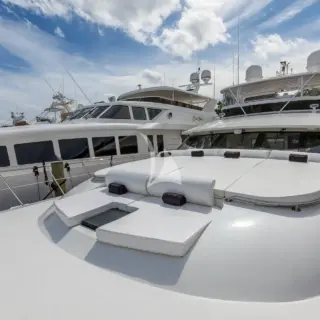 Foredeck sunpads