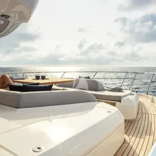 A4A - Relaxing seating area located on the bow