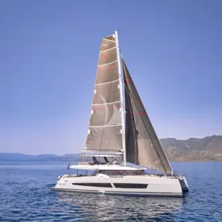 Aloia 80 under sail