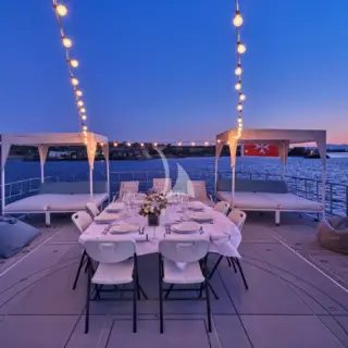 Flybridge by night