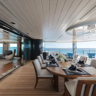 Upper Deck Aft - Dining Area