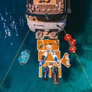 Aft deck - Beach club