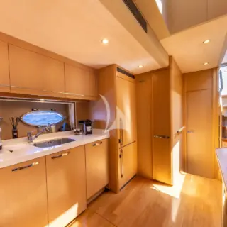 M/Y P'TITE BOUILLE Galley/Kitchen