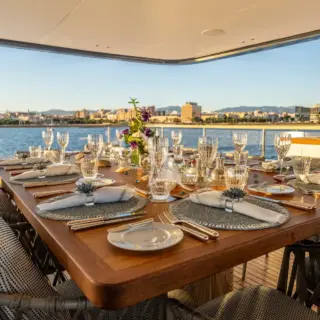 Sundeck Dining Area