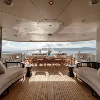 Aft main deck