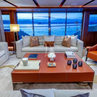 Large sliding doors on both sides