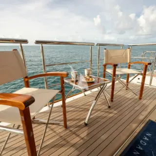 Main deck balcony