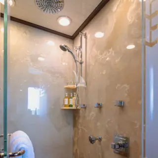 Master shower en suite