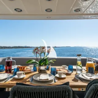 Aft deck