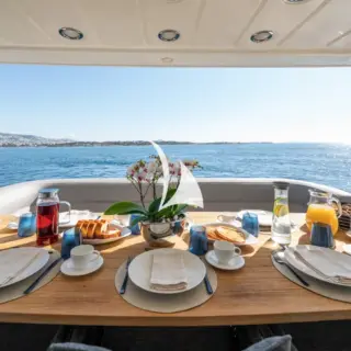 Aft deck