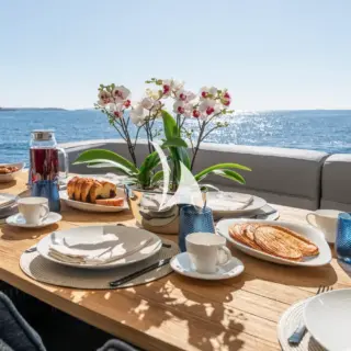 Aft deck