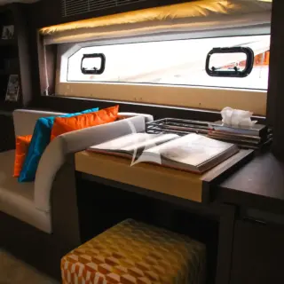 DRESSING AREA OF MASTER CABIN