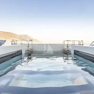 Main aft deck pool