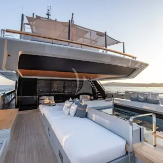 Main aft deck pool