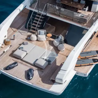Beach club Aerial View