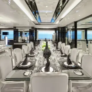 Main deck dining area