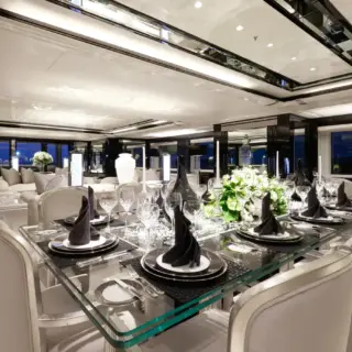 Main deck dining area